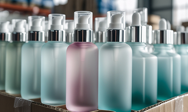 Glass bottles metal caps and luxury cosmetic containers wholesale