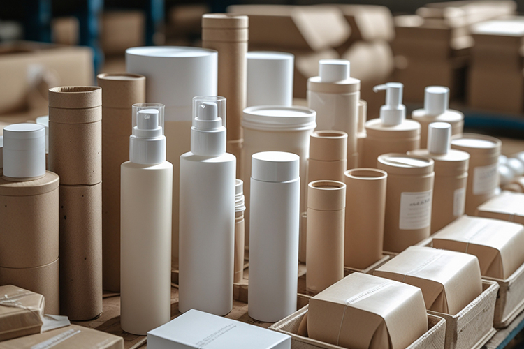 Eco-friendly cosmetic packaging and sustainable beauty containers