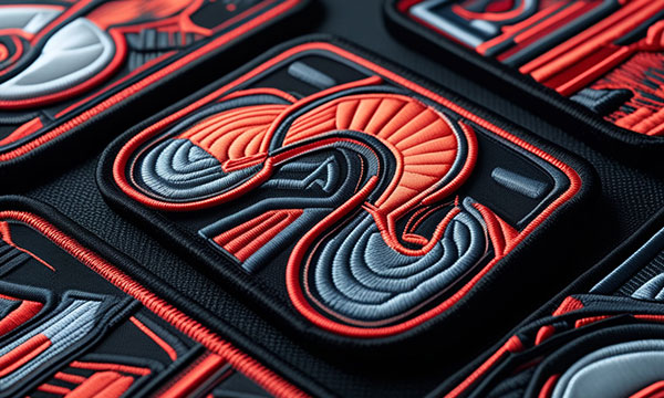 Brand patches and wappen for apparel and accessories