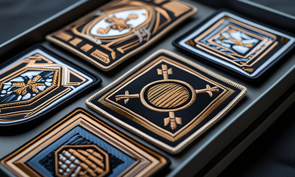 Brand patches and wappen for apparel and accessories