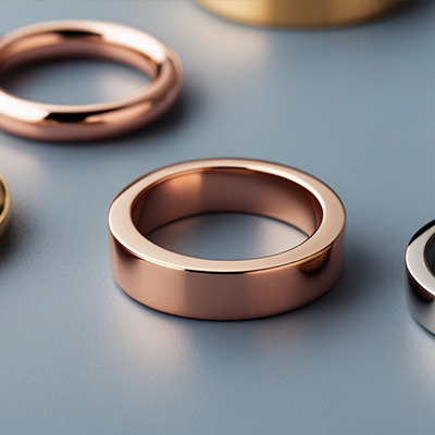 Metal chains and rings for bags and accessory hardware