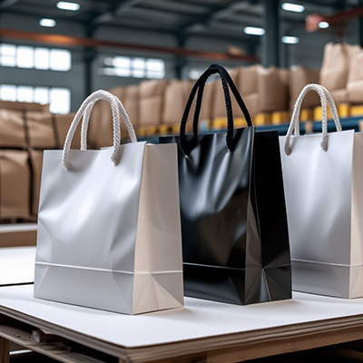 Paper and non-woven shopping bags custom brand packaging