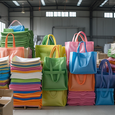 Paper and non-woven shopping bags custom brand packaging